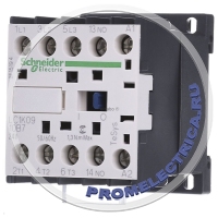 LC1K0910B7 Контактор 3-полюсный, 9А, 24 VAC Schneider Electric