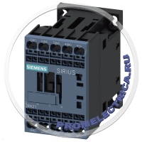 3RH2131-2BB40 Контактор 3НО+1НЗ, 24VDC, пружинные клеммы, Siemens