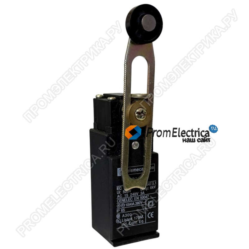 XCK-P145PG11 Концевой выключатель, регулируемый рычаг с роликом 1NO+1NC