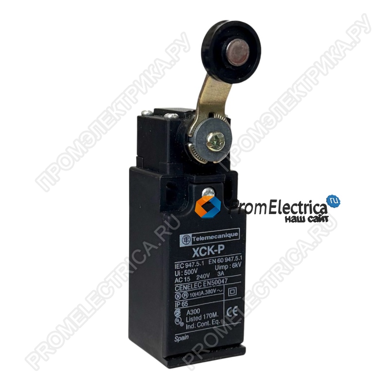 XCK-P118PG11 Концевой выключатель, рычаг с роликом 1NO+1NC