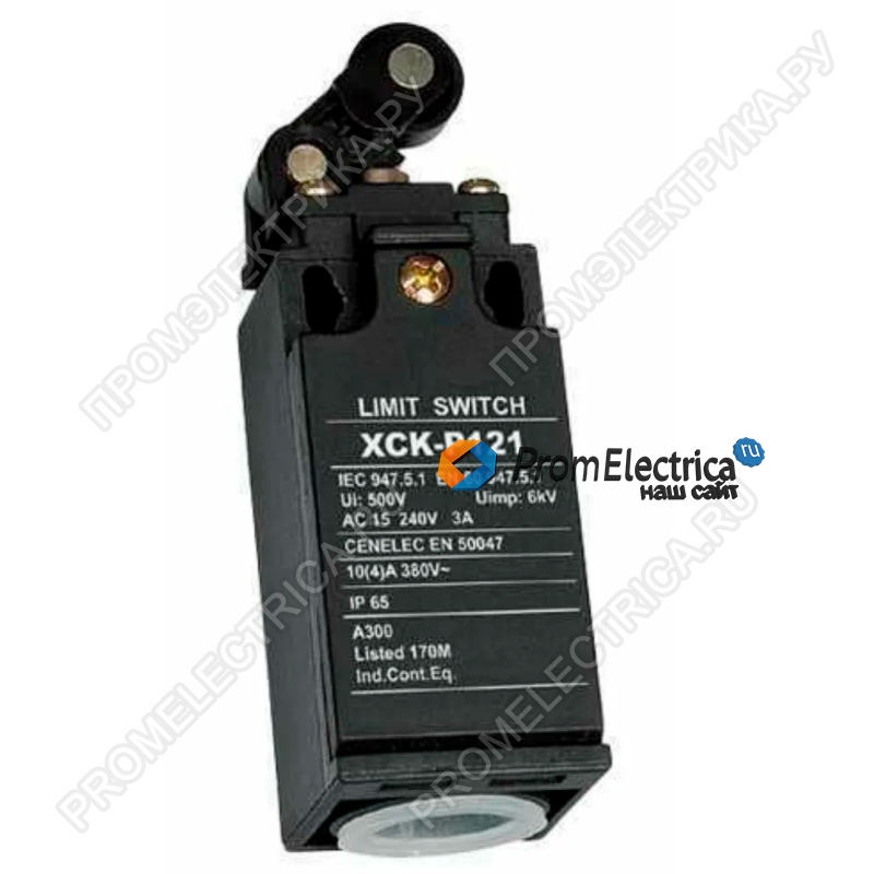 XCK-P121PG11 Концевой выключатель. роликовый рычаг гор. срабатывания 1NO+1NC