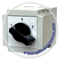 4G10-53-РК-R014 Кулачковый переключатель 1-0-2, 10А, в корпусе