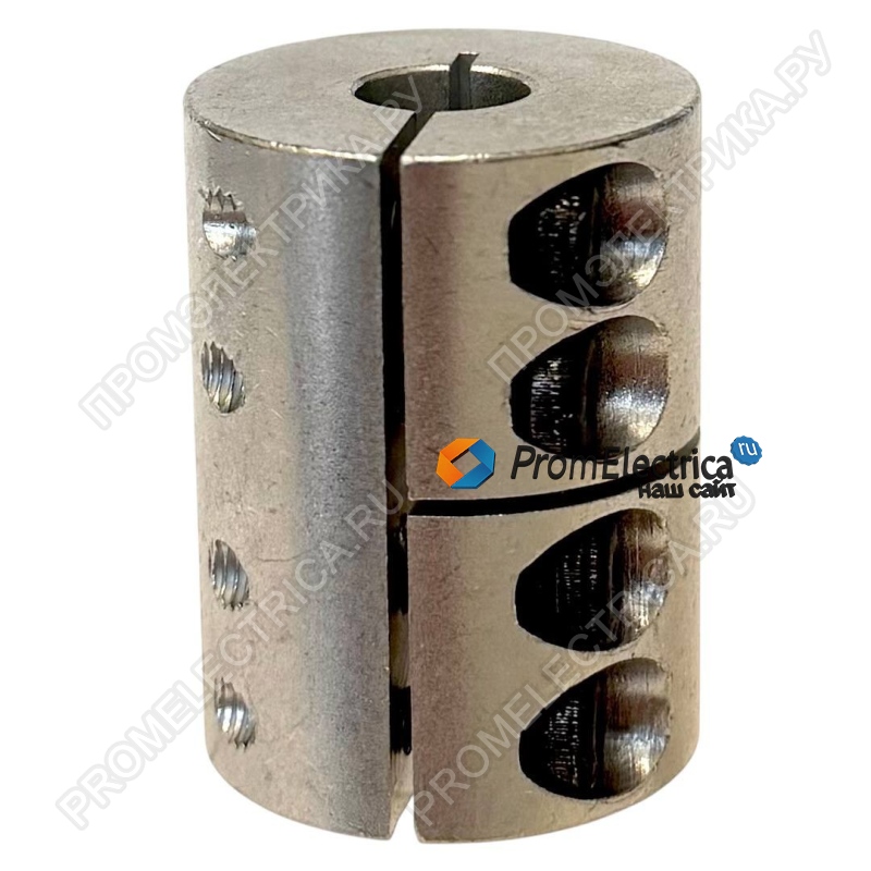 SRG-30C 10*12 Муфта соединительная жесткая D30mm L40mm, внутренние диаметры 10*12мм
