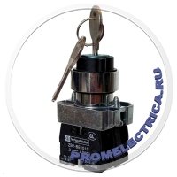 XB2-BG45 Переключатель с ключом, с возвратом 1NO + 1 NC на 2 положения XB2-BG45 Переключатель с ключом, с возвратом 1NO + 1 NC на 2 положения