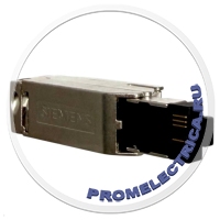 6GK1901-1BB11-2AE0 Прямой штекерный соединитель RJ-45, металлический корпус