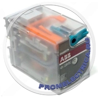 1SVR405613R0000 Реле CR-M024AC4 24B AC 4ПК (6A) ABB