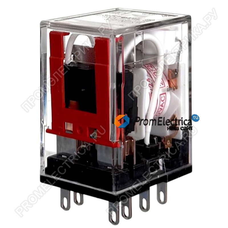 MY2N-GS-220/240AC Реле электромагнитное 5A, 2 гр. контактов, 220/240AC