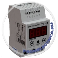 ТК-4Т Терморегулятор с датчиком +5°c…+40°c, шаг: 1,0°c