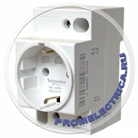 A9A15310 Щитовая розетка. iPC DIN 2П+T 16A 250В Schneider Electric