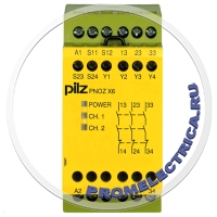 774726 PNOZ X6 230-240VAC 3n/o Реле безопасности