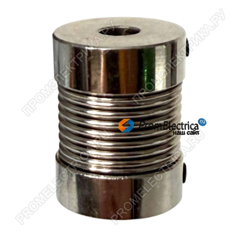 SRW20-6*10 Муфта сильфонная (STEEL), D=20мм, L= 27мм, d1=6мм, d2=10мм