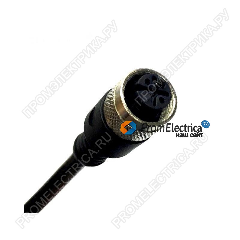 SK-CM-2M-B Прямой разъем M8, 4PIN, гнездо мама, кабель 2 метра