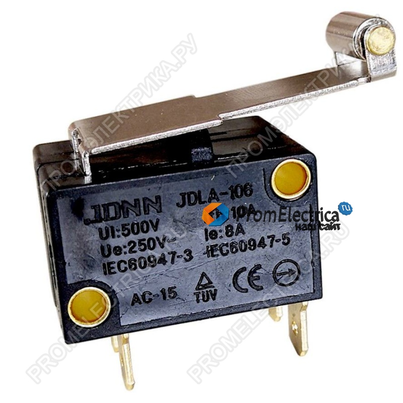 JDLA-106 Микровыключатель , с рычагом 250 В 10/8А