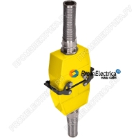 РСГС-612-40-ККП-КП-ПМГ32 Разъем прямоугольный силовой 6 pin, 2 кабельных прямых кожуха, 2 пружинных сальника ПМГ32, 40 Ампер, 500 Вольт.
