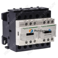 LC2D258Q7 Контактор 4-полюсный реверсивный, 25А, 380 VAC Schneider Electric