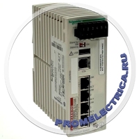 TCSESM043F23F0 Коммутатор Connexium (managed) 4TX,  IP20, DIN-рейка, 24 В, Schneider Electric