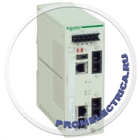 TCSESM043F1CU0 Коммутатор Connexium (managed) 3TX/1FX-M, 100 МБ/с SC 1, IP20,  Schneider Electric