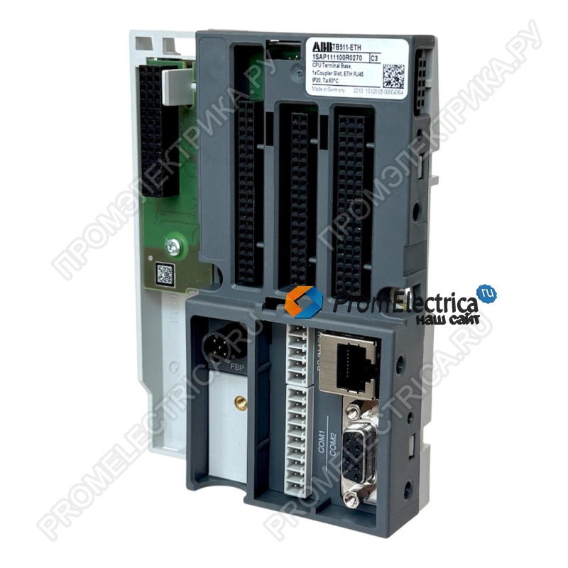1SAP111100R0270 Основание монтажное ЦПУ AC500 1 слот TB511-ETH v2 ABB