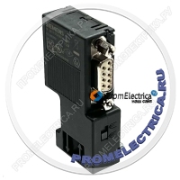 6ES7972-0BB12-0XA0 Соединитель шинный SIMATIC DP для подключения к сетям PROFIBUS до 12Мбит/с с отводом кабеля и гнездом