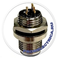 RB-AP-M Разъем A-code блочный 3 PIN штекер RB-AP-M Разъем A-code блочный 3 PIN штекер