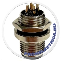 RB-DP-M Разъем A-code блочный 5 PIN штекер RB-DP-M Разъем A-code блочный 5 PIN штекер