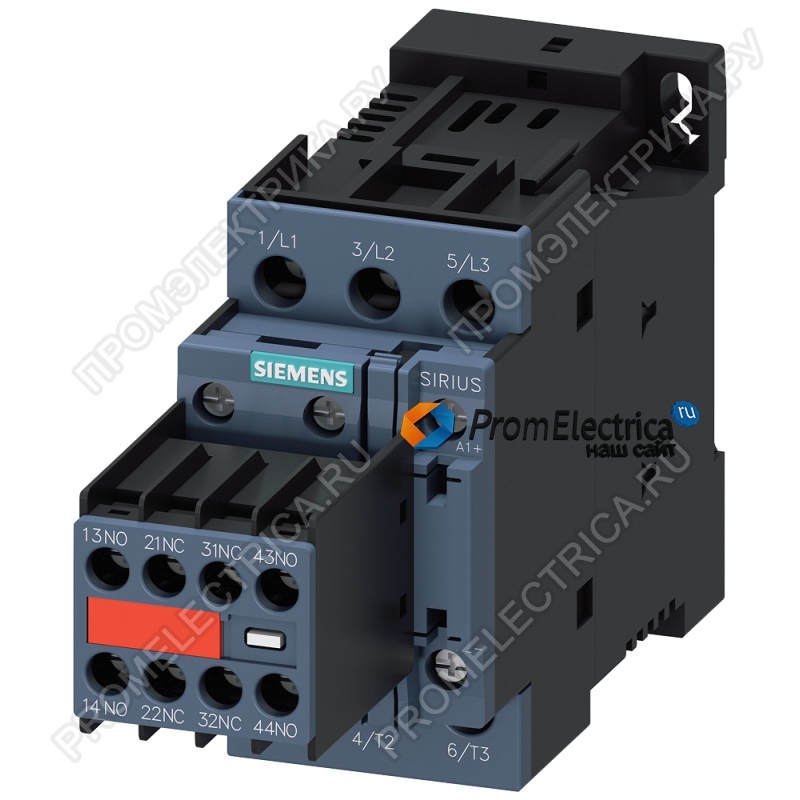 3RT2026-1BB44-3MA0 Контактор 25A , 24VDC