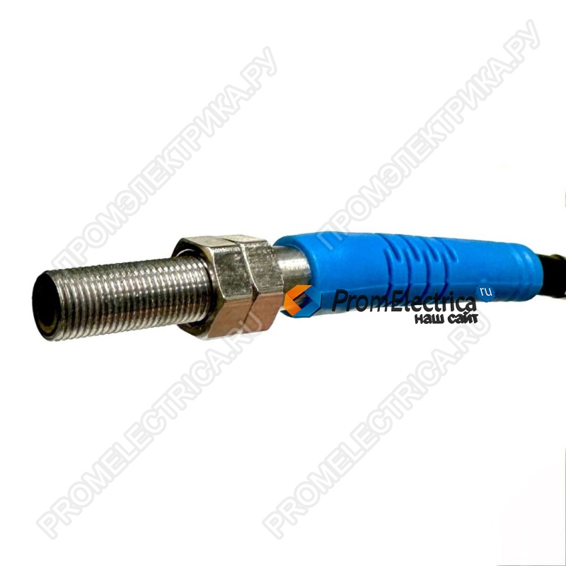 GP05L-10MP1-2M Диффузный лазерный датчик М5, дист.0-10см, PNP NO, 12-24VDC, кабель 2м