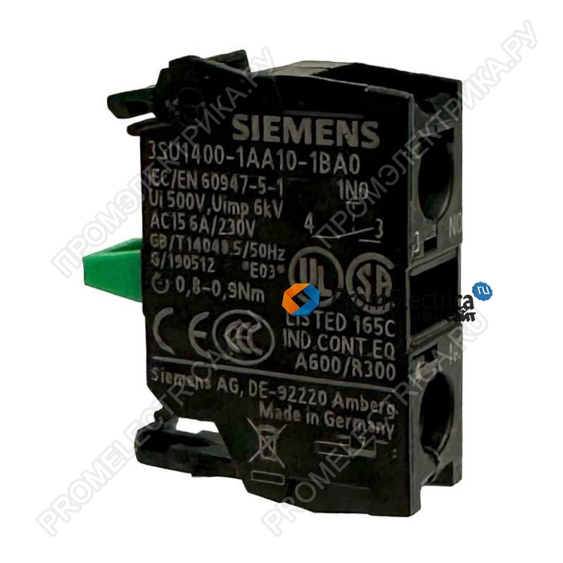 3SU1400-1AA10-1BA0 Контактный модуль Siemens