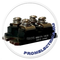 MMO74-16IO6 Модуль: тиристорный; обратный; 1,6кВ; 40А; SOT227B; Ufmax: 1,29В