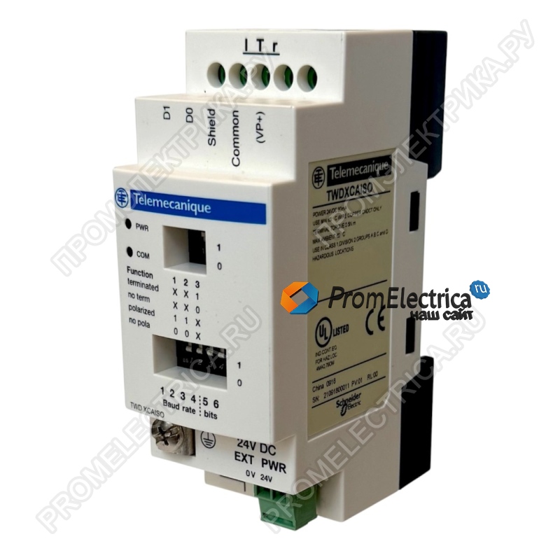 TWDXCAISO МОДУЛЬ С ГАЛЬВАНИЧЕСКОЙ РАЗВЯЗКОЙ MODBUS