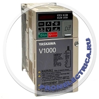 CIMR-VC2A0006BAA Частотный преобразователь AC Drive V1000 3х фазный 0-240VAC, 1.1kW, 5A Yaskawa