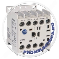 100-K09KF01 Контактор 3 пол., 9А, 230Vac, 1NC