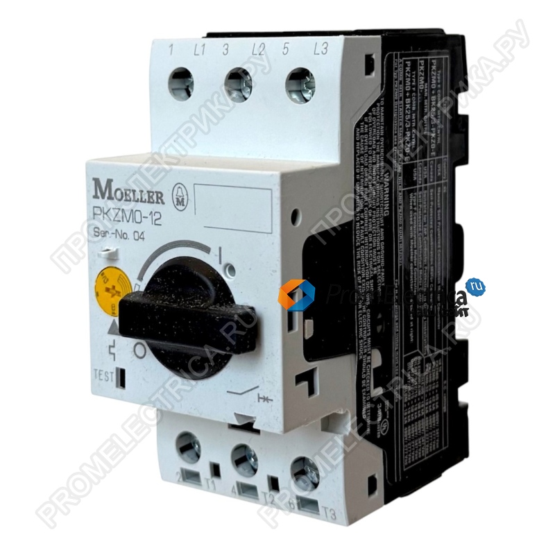 PKZM0-12 Автоматические выключатели защиты двигателя MOELLER / EATON 278486 , 3P 12A