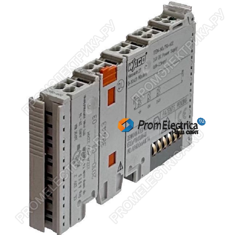 750-602 Модуль питания, пассивный, DC 24 V
