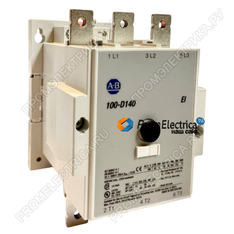 100-D140EA11 Контактор 3 полюс., 140А, катушка 230V