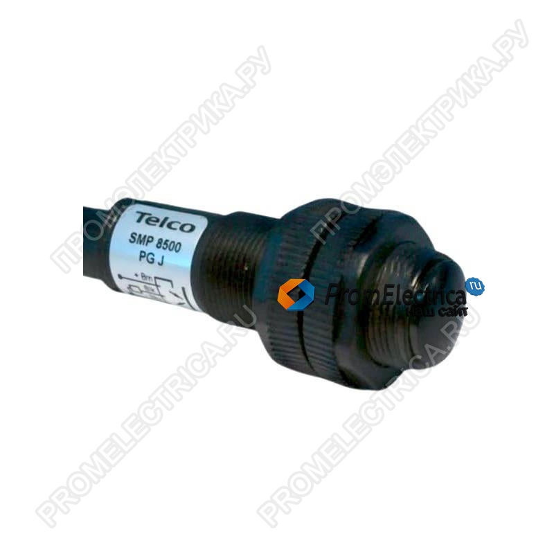 SMP 8500 PG J Датчики диффузионного типа M18, 10 - 30 В, диапазон чувствительности 0,5 м, PNP, N.C./N.O.