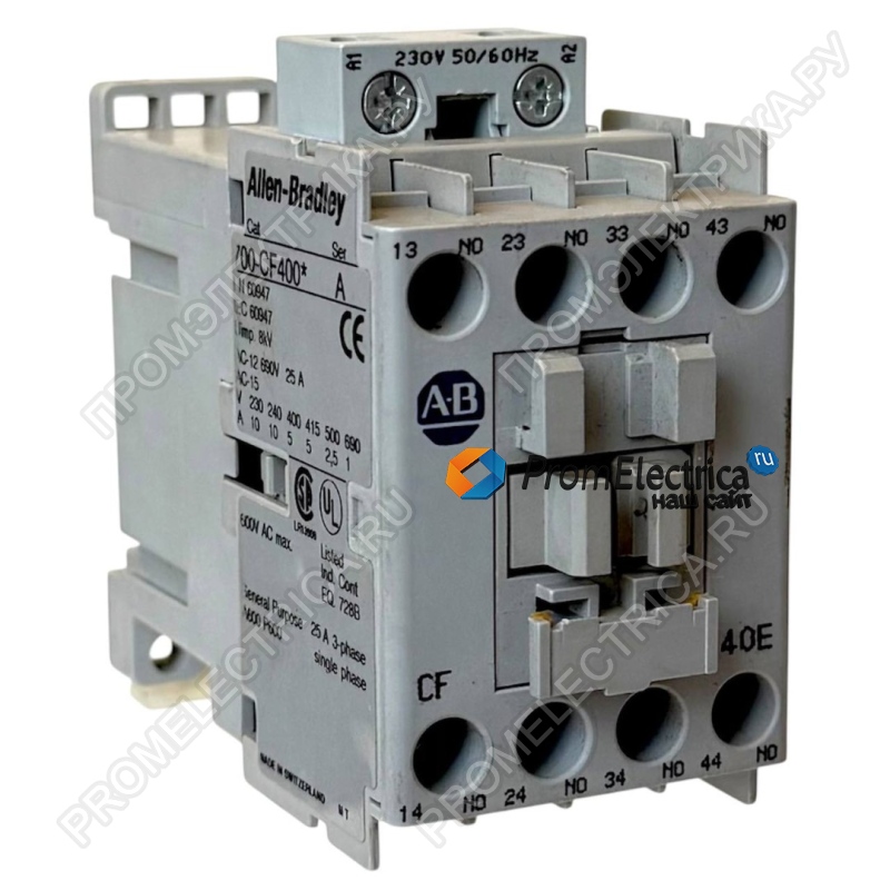 700-CF400KF Контактор 4NO 20A Allen Bradley
