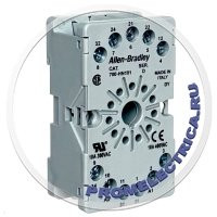700-HN101 Гнездо реле, 11-контактное, защищенные винтовые клеммы, используется с реле 700-HA33 и 700-HR Allen Bradley 700-HN101 Гнездо реле, 11-контактное, защищенные винтовые клеммы, используется с реле 700-HA33 и 700-HR Allen Bradley