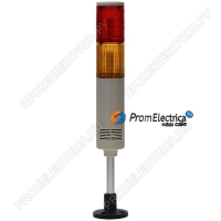 KS56B-220-RY LED колонны 56 мм два цвета красн.+желт. зуммер 80 дБ, 220VAC Светодиодные сигнальные колонны