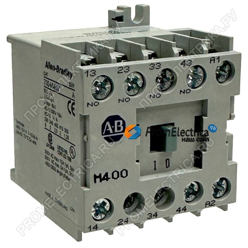 700-M400A1 Контактор 4-полюсный 4NO, 100V 50Hz/110-120V 60Hz Allen-Bradley