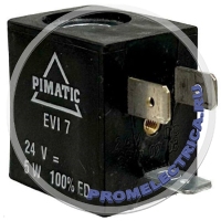 EVI 7 24V Соленоидная катушка PRIMATIC 24V, 4.8W 220VAC 5.5VA