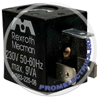 04983-225-06 Катушка 230 В, 50-60 Гц Макс. 9VA Rexroth