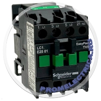 LC1E2501F5 Контактор 1НЗ, 25А, 110В, 50гц Schneider Electric