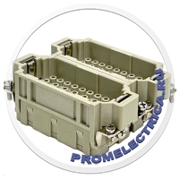 РСГЕ-64-16-Р-Ш Разъем / вставка / папа / штекер, 64 pin, 16 Ампер, 500 Вольт, размер 32B (контакты приобретаются отдельно)