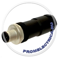 RK-DP-PG9-B Прямой разъем M12, 5PIN, K-code, штекер папа, PG9, черного цвета RK-DP-PG9-B Прямой разъем M12, 5PIN, K-code, штекер папа, PG9, черного цвета