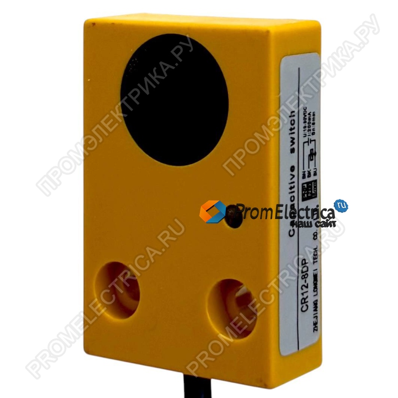CR12-8DP Емкостный датчик приближения, 8 мм, 10-30VDC; 110'220VAC (50/60 Гц), IP65
