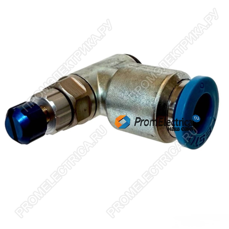 197578 GRLA-M5-QS-6-RS-D Дроссель с обратным клапаном Festo