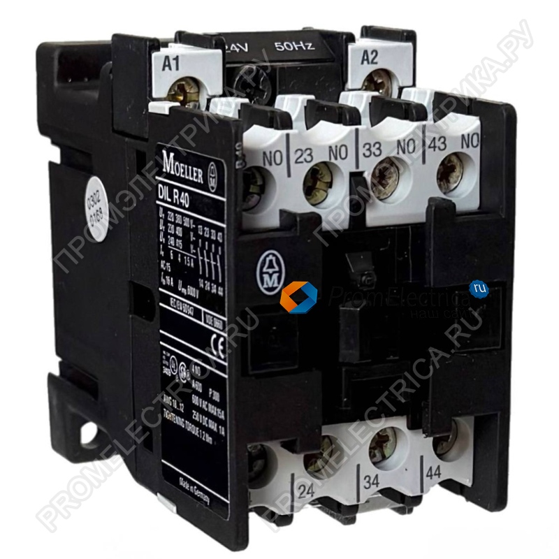DILR40(24V50HZ) Реле 4NO, упр. 24V AC