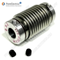 D-8751 8X8 Сильфонные муфты, диаметр 14мм, длинна 29мм, диаметр вала 8x8 mm GERWAH Grobwallstadt D-8751 8X8 Сильфонные муфты, диаметр 14мм, длинна 29мм, диаметр вала 8x8 mm GERWAH Grobwallstadt