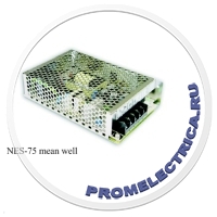 NES-75-24 mean well Импульсный блок питания 75 W, 24V, 0-32A